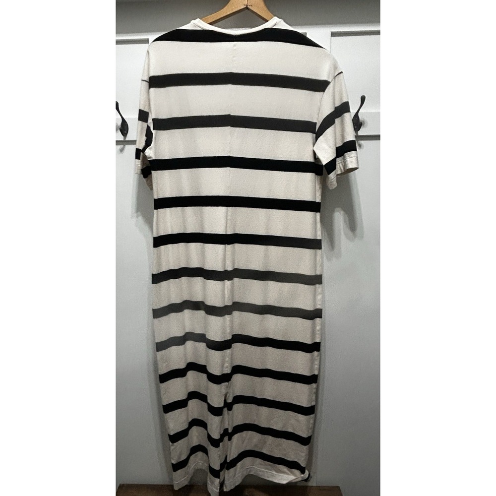 H&M T-SHIRT DRESS XL NAVY SHORT SLEEVE SOFT 80% COTTON W/SPANDEX‎ Travel Vaca - Picture 9 of 11